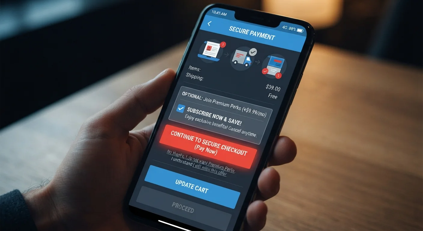 Dark Patterns: The Design Tricks That Make You Spend More