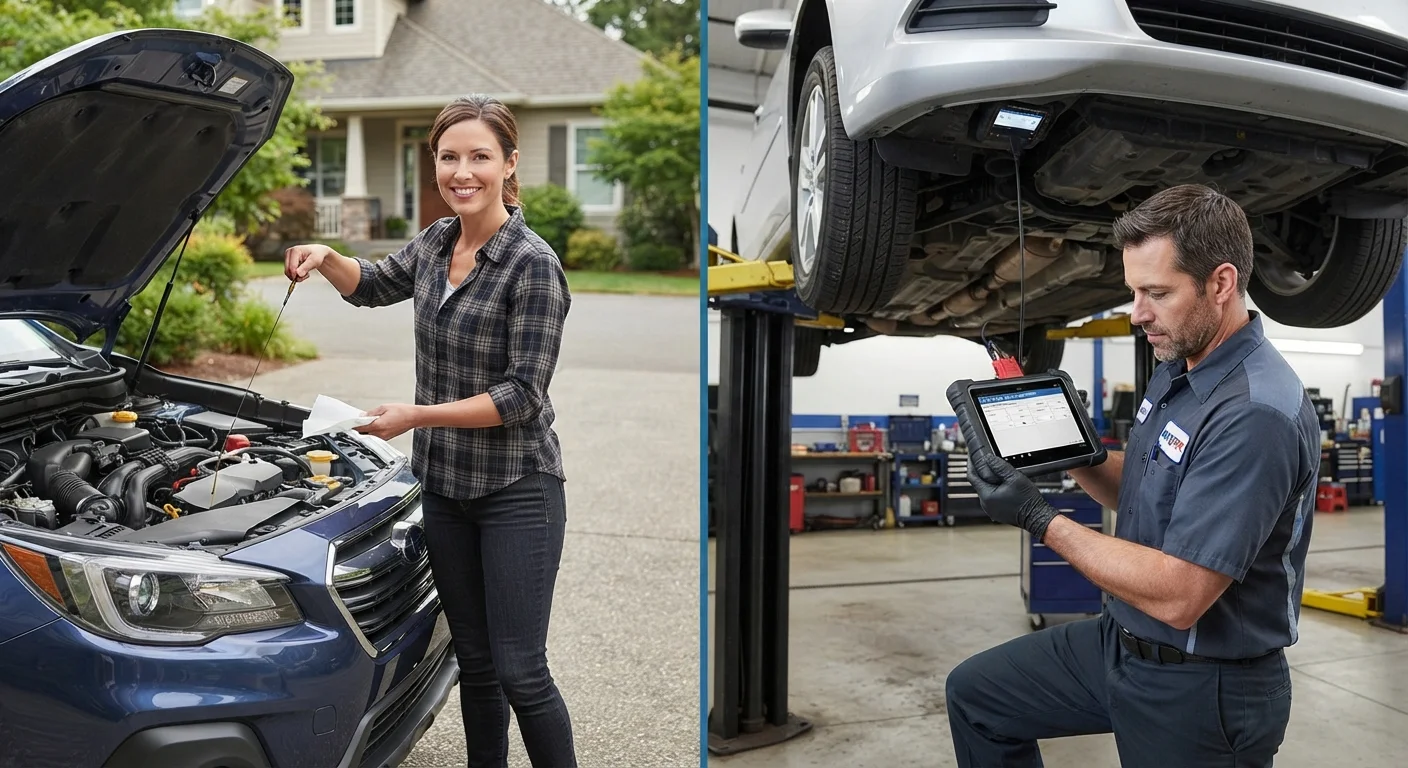 DIY Car Maintenance vs. Taking It to a Mechanic