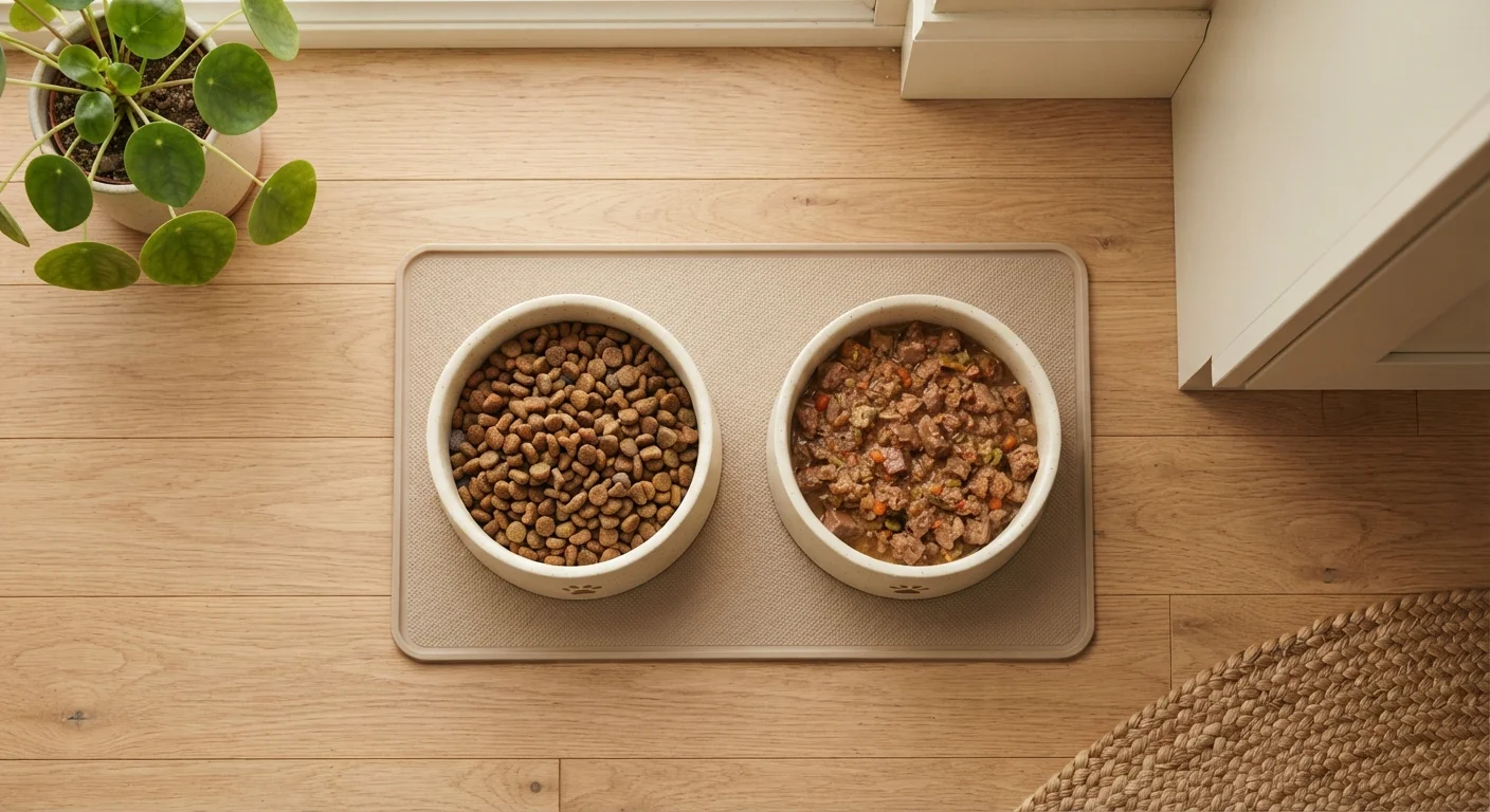 Dry Food vs. Wet Food: What the Difference Means for Your Pet's Health