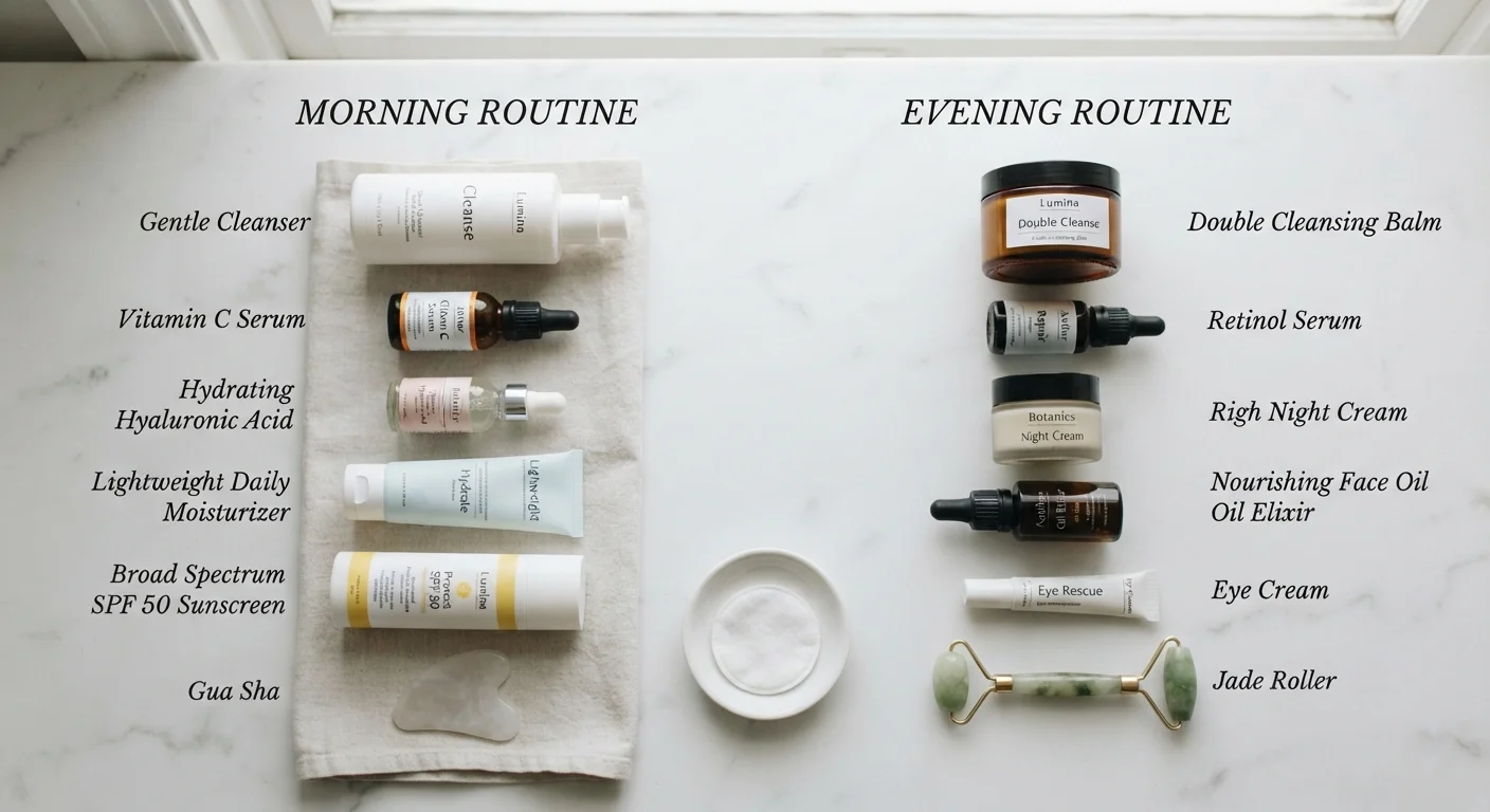 Morning vs Evening Skincare: Why Your Skin Needs Different Things at Different Times