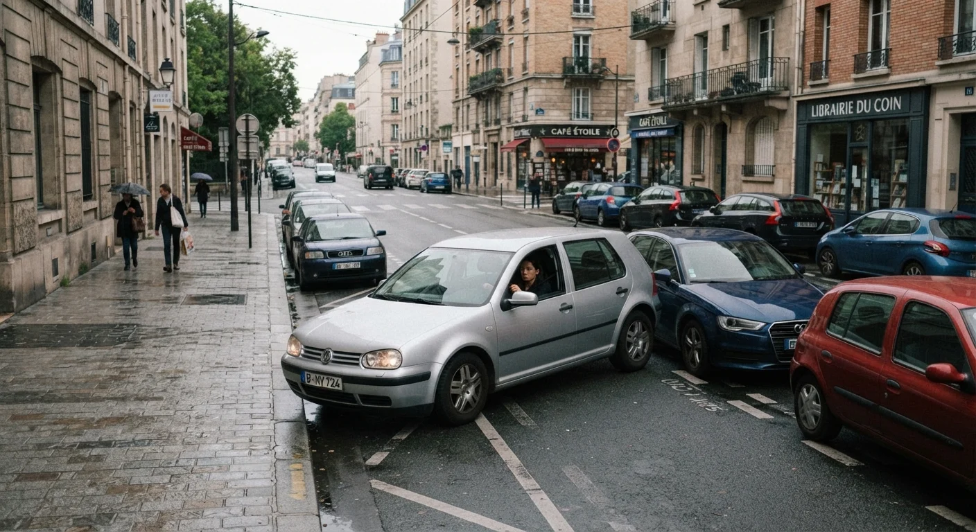 Parking in Unfamiliar Places: Spatial Awareness and Low-Speed Control