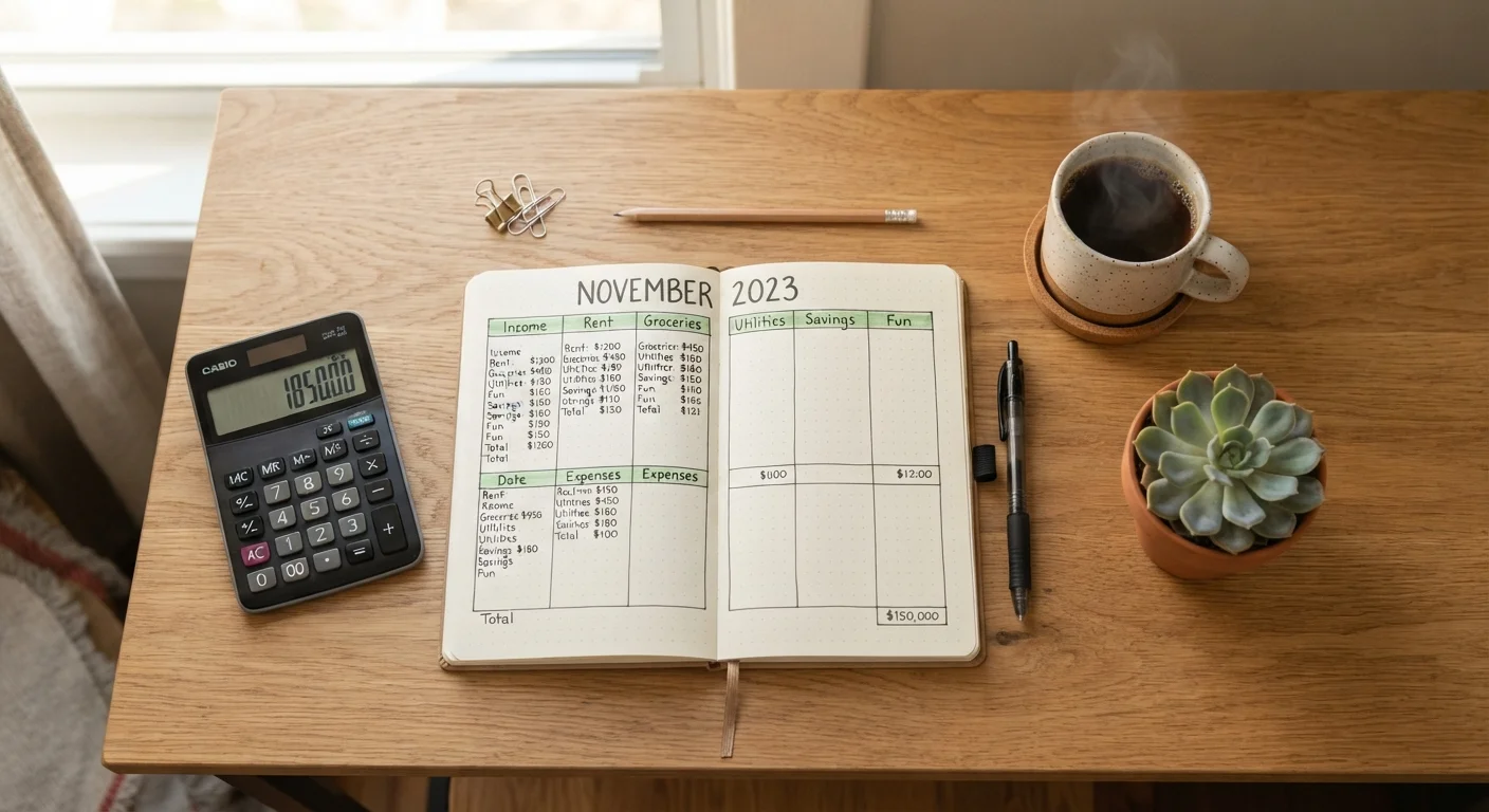 Setting Up a Monthly Budget You'll Actually Stick To
