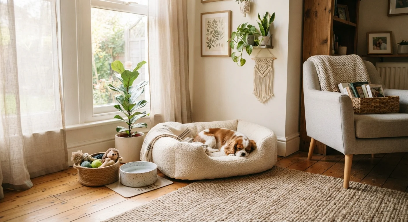 Setting Up a Safe, Comfortable Space for a New Pet at Home