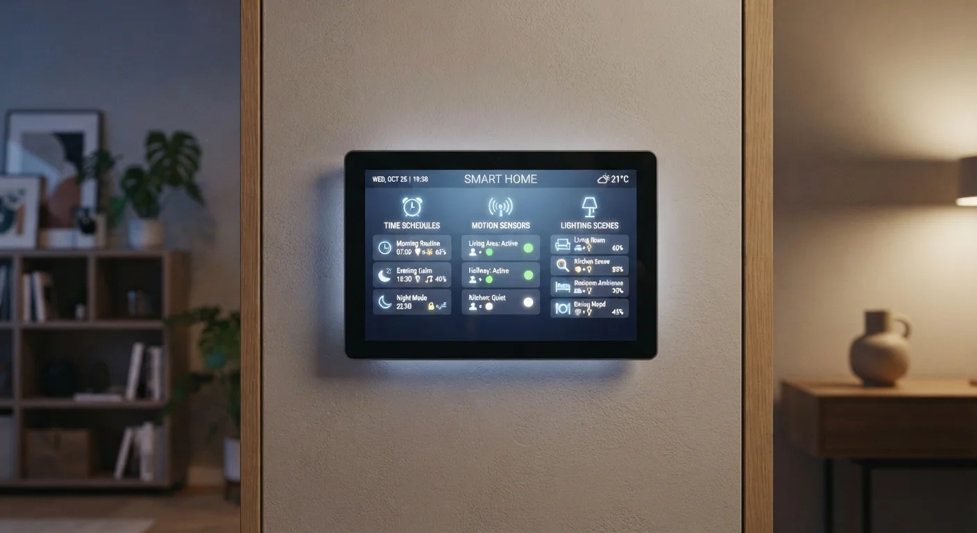 Smart Home Automation: The Difference Between Schedules, Triggers, and Scenes