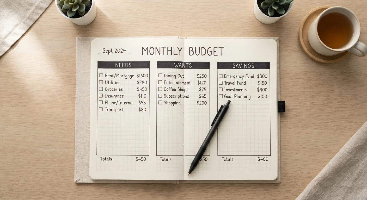 The 50/30/20 Rule Explained — and When It Doesn't Fit Your Life