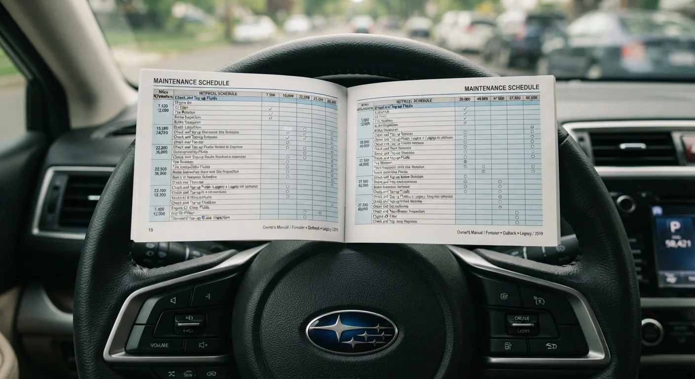 What the Service Interval in Your Owner's Manual Actually Means